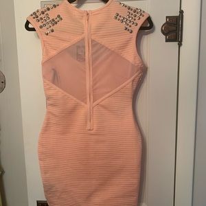2/$20 2B by bebe bodycon dress sz small NWT coral